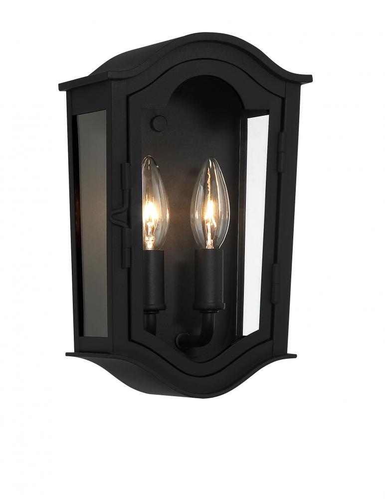 Houghton Hall - 2 Light Outdoor Wall Mount