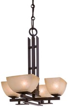 Minka-Lavery 1259-357 - 4 Light Mini Chandelier