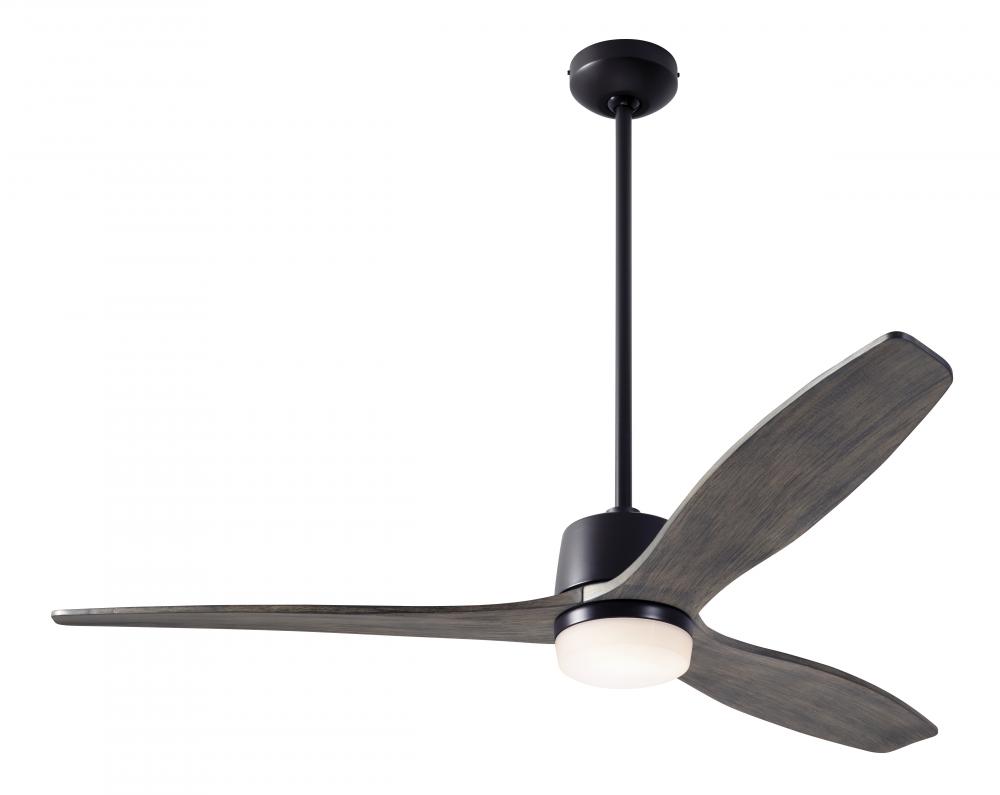 Arbor DC Fan; Dark Bronze Finish; 54" Graywash Blades; 17W LED; Wall Control