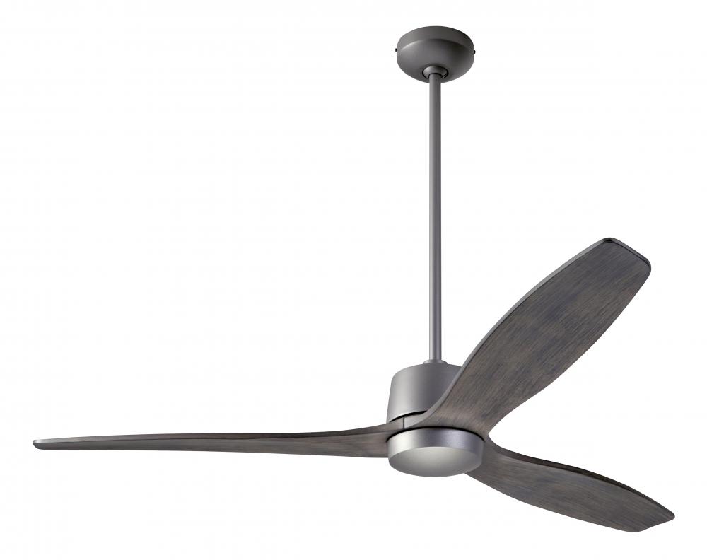 Arbor DC Fan; Graphite Finish; 54" Graywash Blades; No Light; Remote Control