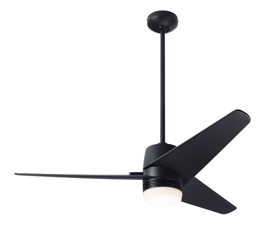 Velo DC Fan; Dark Bronze Finish; 48" Dark Blades; 17W LED; Wall/Remote Combo Control