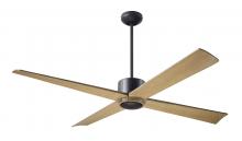 Modern Fan Co. NOU-DBBS-56-MP-NL-RC - Nouveau DC Fan; Dark Bronze Finish w/ Brass; 56" Maple Blades; No Light; Remote Control