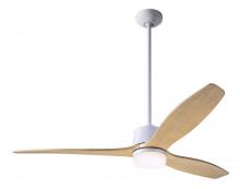 Modern Fan Co. ARB-GW-54-MP-870-RC - Arbor DC Fan; Gloss White Finish; 54" Maple Blades; 17W LED; Remote Control