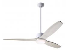 Modern Fan Co. ARB-GW-54-WW-870-RC - Arbor DC Fan; Gloss White Finish; 54" Whitewash Blades; 17W LED; Remote Control