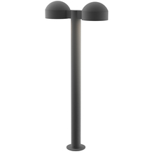 Sonneman 7308.DC.PL.74-WL - 28" LED Double Bollard