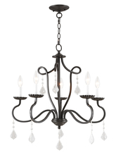 Livex Lighting 40775-92 - 5 Light English Bronze Chandelier