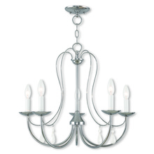 Livex Lighting 40865-05 - 5 Light Polished Chrome Chandelier