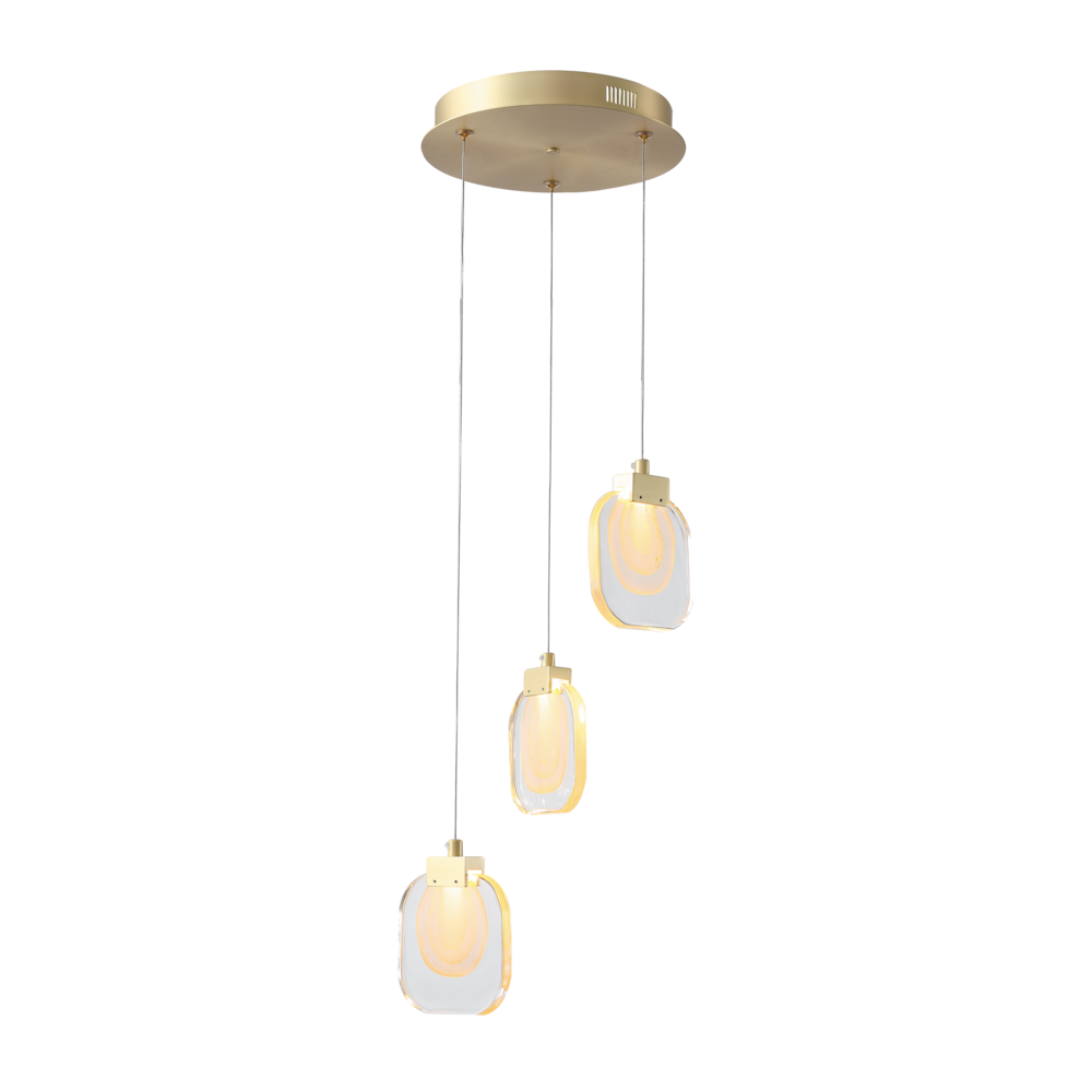 Palazzo 3 - Light Round Chandelier