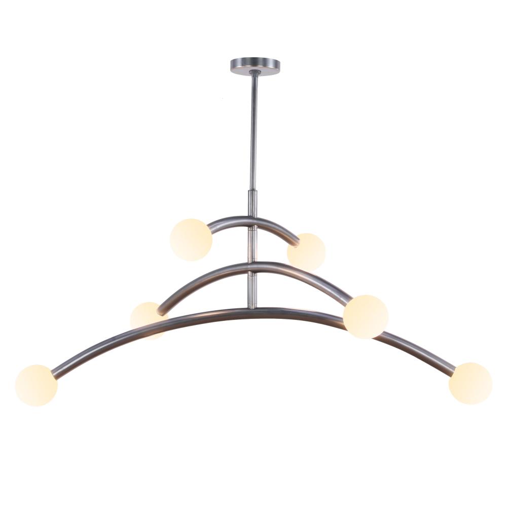 Dalia Chandelier - Brass Finish