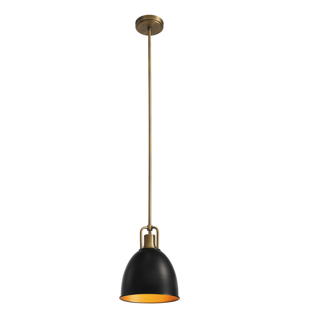 Vasto Pendant With Black Finish