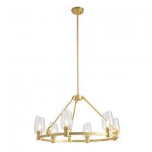 Kanova Lighting KCH0103R-6NB - Calabria 6-light Round Chandelier