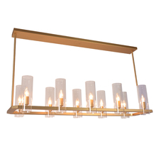 Kanova Lighting KCH0133-10LBR - Colonna 10 - Light Chandelier