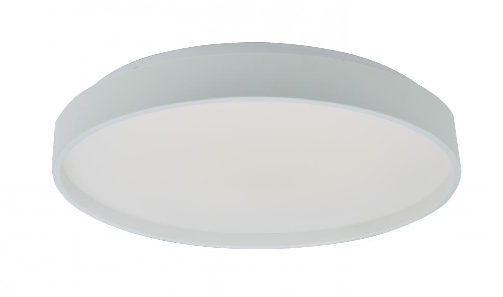 10" Low Profile Flushmount with Soft Uplight