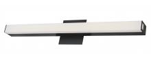 Abra Lighting 20017WV-BL-Sabre - 24" Vertical or Horizontal Mount with Floating Backplate Vanity Bar