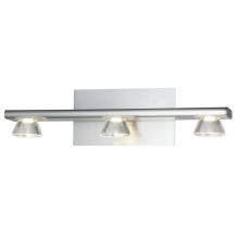 Abra Lighting 20064WV-BN-Jet - 3 Light Up or Down Vanity Wall Fixture