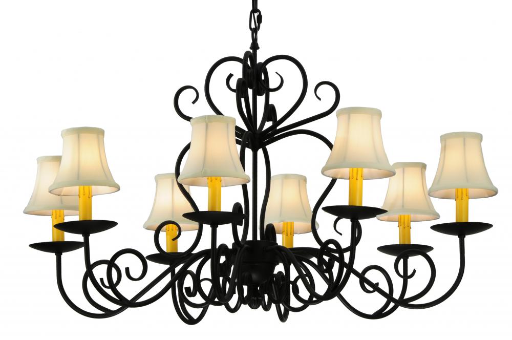 36"W Corrina 8 LT Chandelier