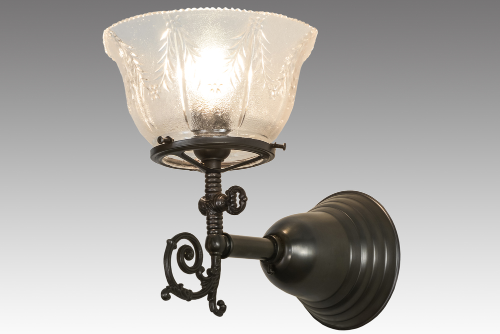 7.5"W Revival Gas & Electric Wall Sconce