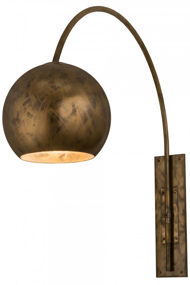 18"W Bola Swing Arm Wall Sconce