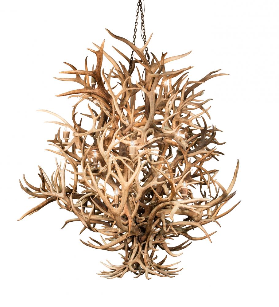 84" Wide Antlers 16 Light Chandelier