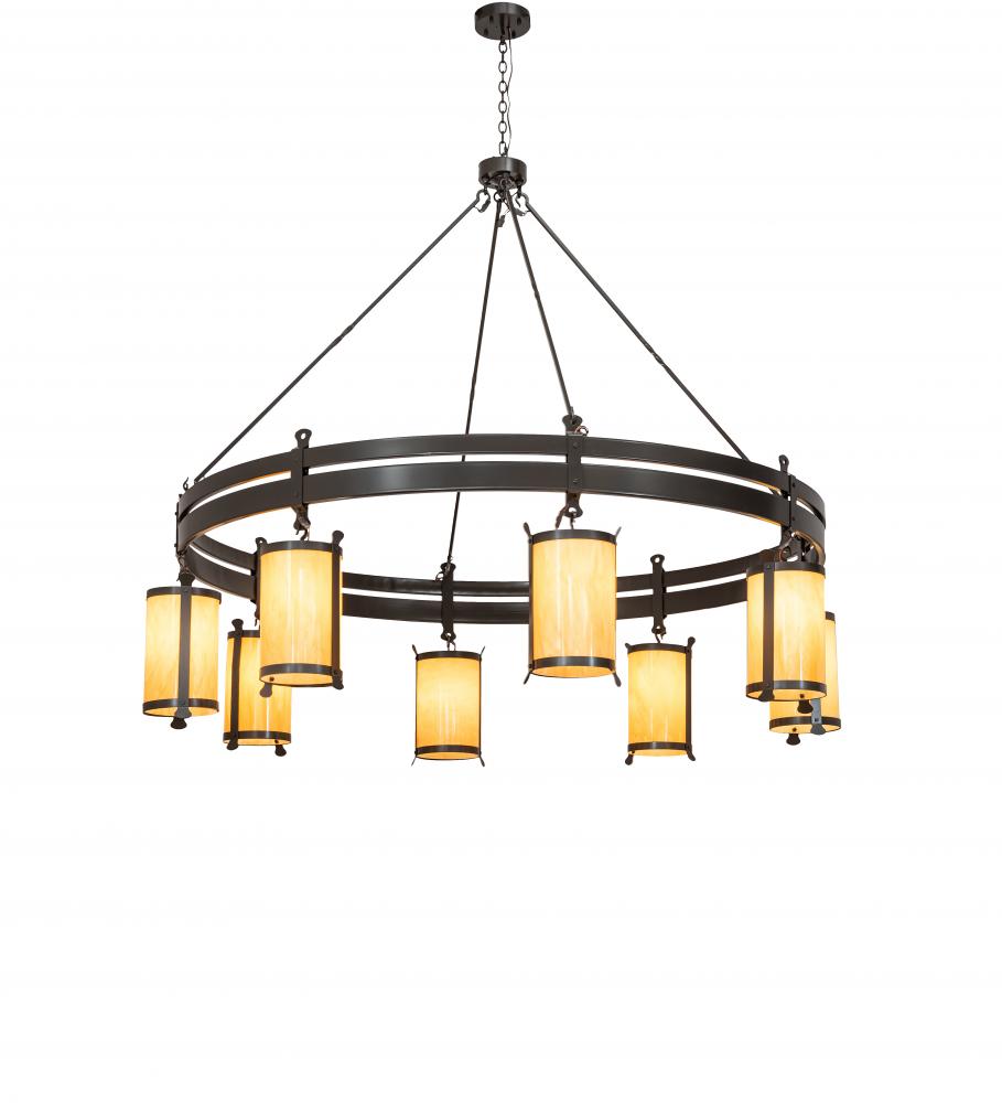 82" Wide Beartooth 8 Light Chandelier