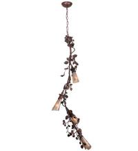 Meyda Blue 114383 - 16"W Vinca Vine 4 LT Chandelier