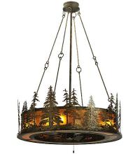 Meyda Blue 115859 - 44"W Tall Pines Chandel-Air