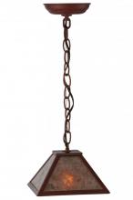 Meyda Blue 144760 - 8"Square Mission Mini Pendant