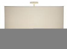 Meyda Blue 152504 - 44"W Cilindro White 2 Tier Textrene Flushmount