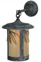 Meyda Blue 153602 - 10"W Fulton Lone Pine Hanging Wall Sconce