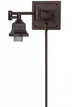 Meyda Blue 153784 - 5-12.5"W Mahogany Bronze 1 LT Adjustable Wall Sconce Hardware