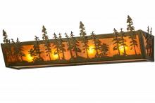 Meyda Blue 153968 - 30"W Tall Pines Vanity Light