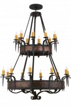 Meyda Blue 158265 - 56" Wide Costello 20 Light Two Tier Chandelier