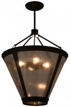 Meyda Blue 161879 - 28" Wide Sutter Inverted Pendant