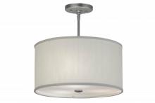 Meyda Blue 166656 - 15" Wide Cilindro Textrene Pendant