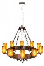 Meyda Blue 175018 - 48"W Parnella 10 LT Chandelier