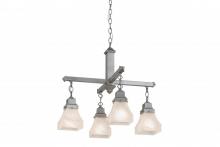 Meyda Blue 175992 - 24"W Bungalow 4 LT Chandelier