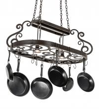 Meyda Blue 218807 - 42" Long Neo Pot Rack