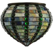 Meyda Blue 30802 - 13" Wide Jeweled Beehive Shade