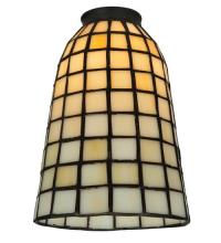 Meyda Blue 67039 - 5"W Geometric Beige Shade