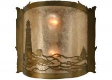 Meyda Blue 71391 - 16"W Lighthouse Wall Sconce