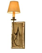 Meyda Blue 81093 - 6"W Birchwood Wall Sconce