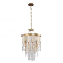 Varaluz 359C04HG - Lafayette 4-Lt Chandelier - Havana Gold