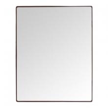 Varaluz 407A02RG - Kye 24x30 Rectangular Rounded Wall Mirror - Rose Gold