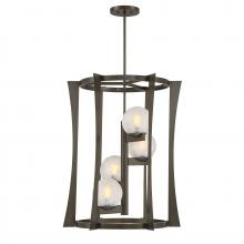 Savoy House 3-1018-4-15 - Darien 4-Light Pendant in Mediterranean Bronze