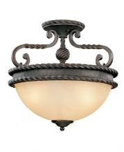 Savoy House 6-2236-3-25 - Slate Bowl Semi-Flush Mount