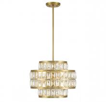 Savoy House 7-9044-3-322 - Renzo 3-Light Pendant in Warm Brass