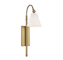 Savoy House 9-1201-1-322 - Rutland 1-Light Adjustable Wall Sconce in Warm Brass