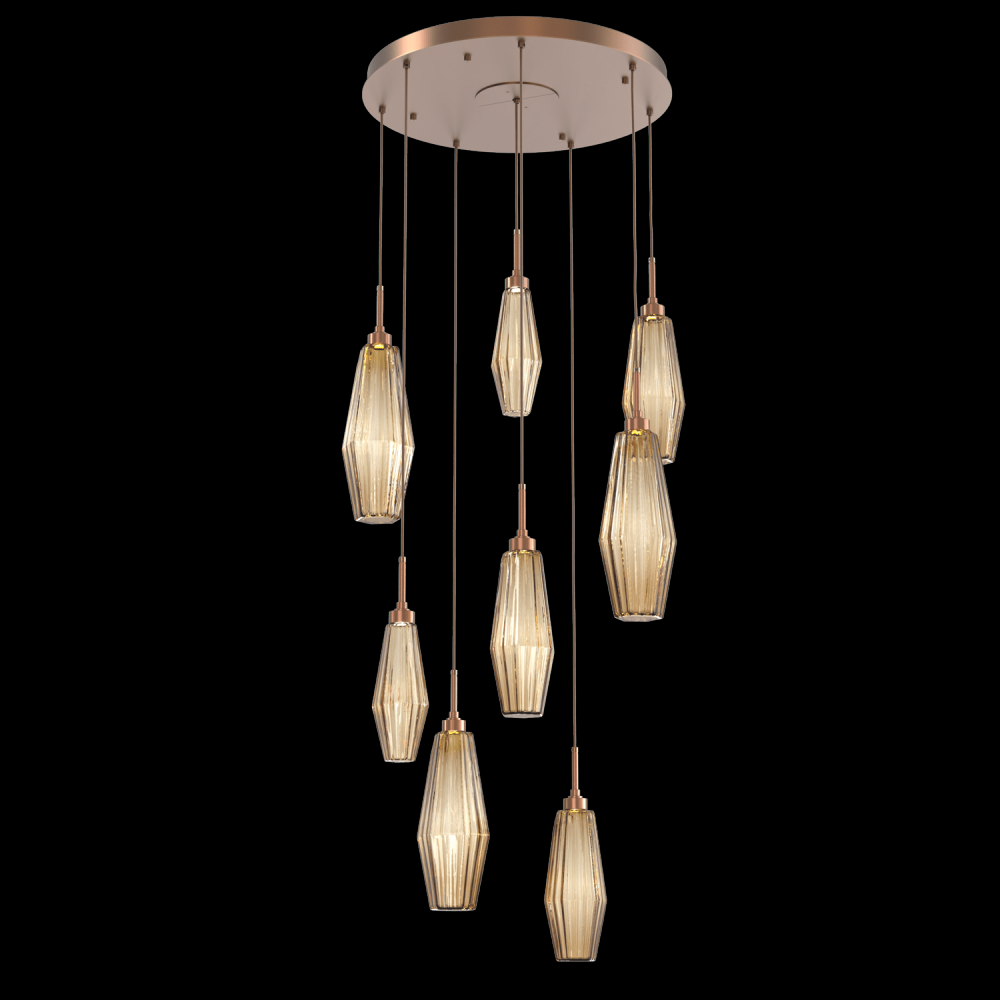 Aalto Round 8pc Multi-Pendant