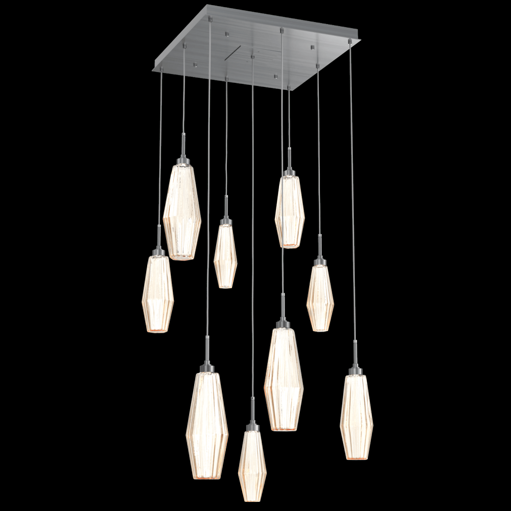 Aalto Square 9pc Multi-Pendant