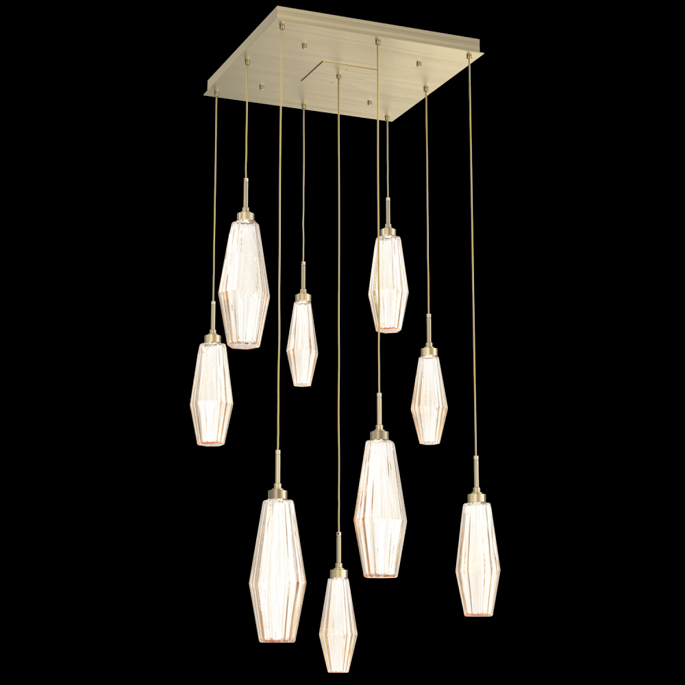 Aalto Square 9pc Multi-Pendant